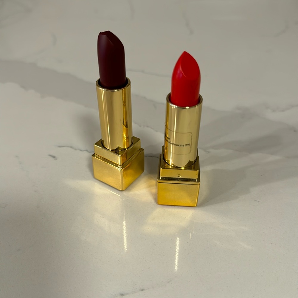 2 new YSL Rouge Pur Couture lipstick tasters